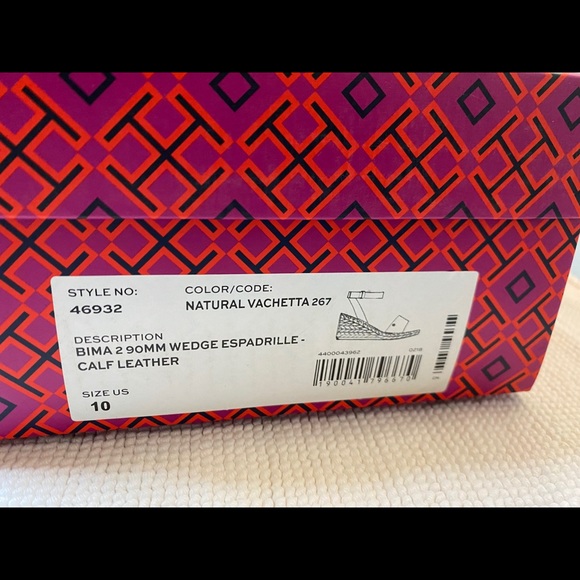 Tory Burch Bima Natural Vachetta Espadrille - Picture 10 of 11